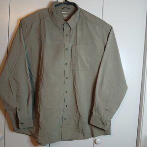 Swiss-Tech Men's 3XL/3XG Dove Green Long Sleeve Shirt (0770G3)